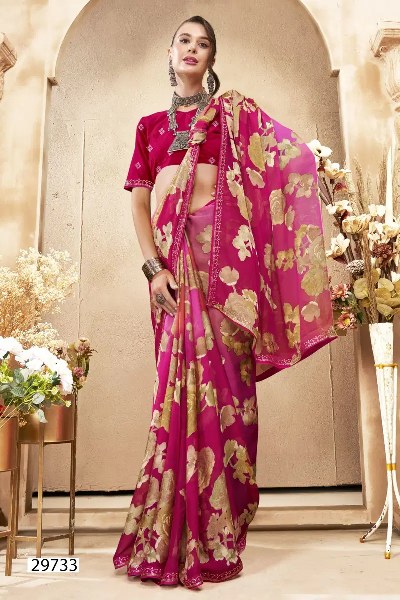 Manika Vol 3 By Vallabhi Swarovski Work Brasso Sarees Wholesale Price In Surat
